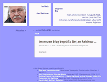 Tablet Screenshot of janreichow.de